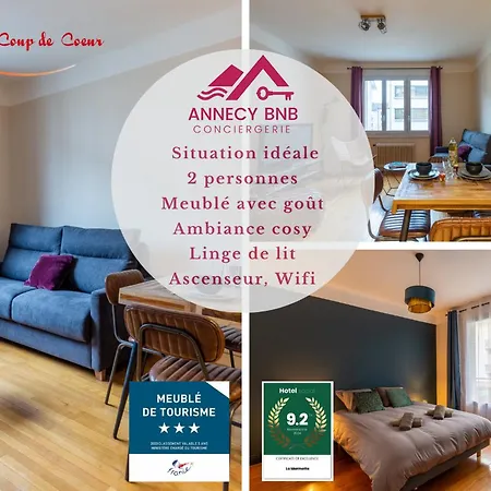 Apartment La Marmotte: 2 Persons, Center And Lake, 3* *
